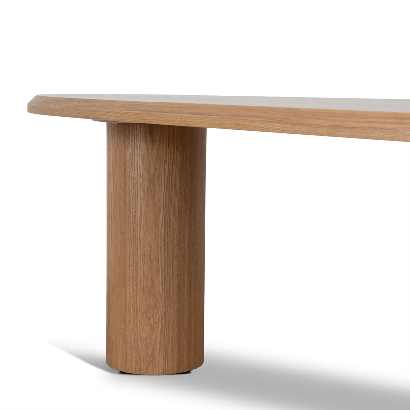 CDT12124-CI 2.3m Oval Dining Table - Natural