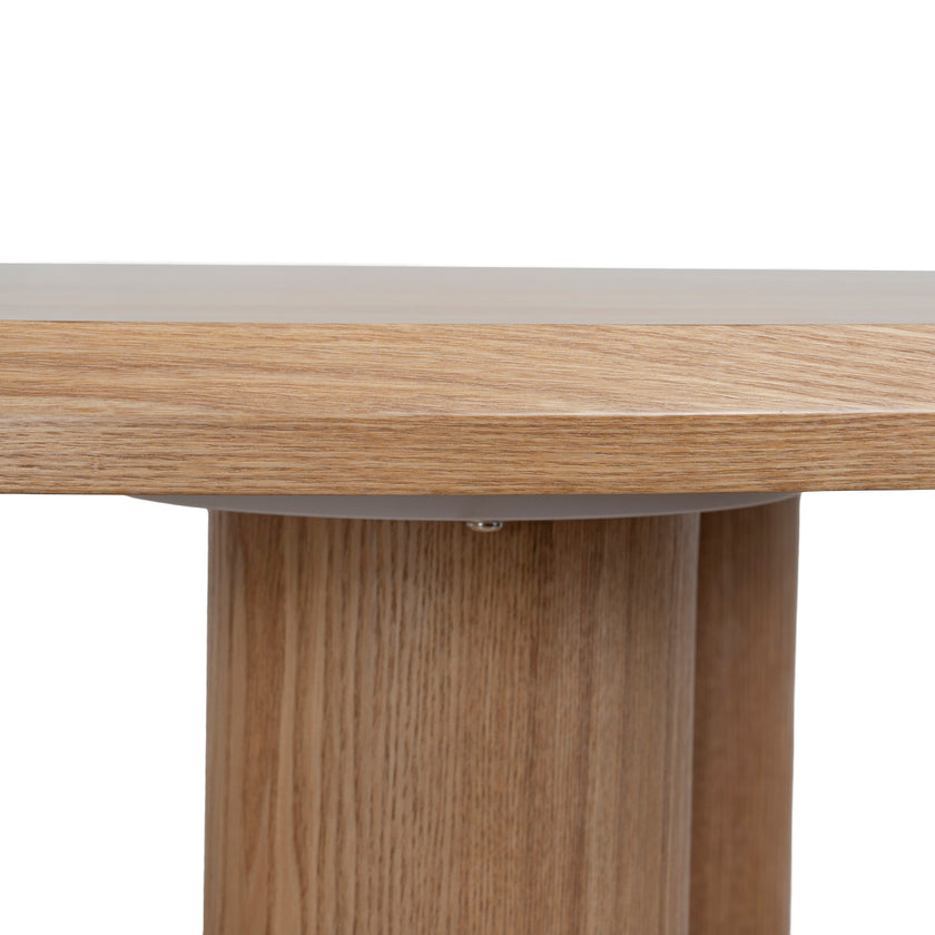 CDT12124-CI 2.3m Oval Dining Table - Natural