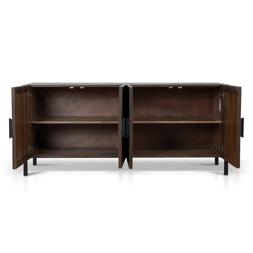 CDT12133-NI 1.8m Wooden Buffet Unit - Walnut