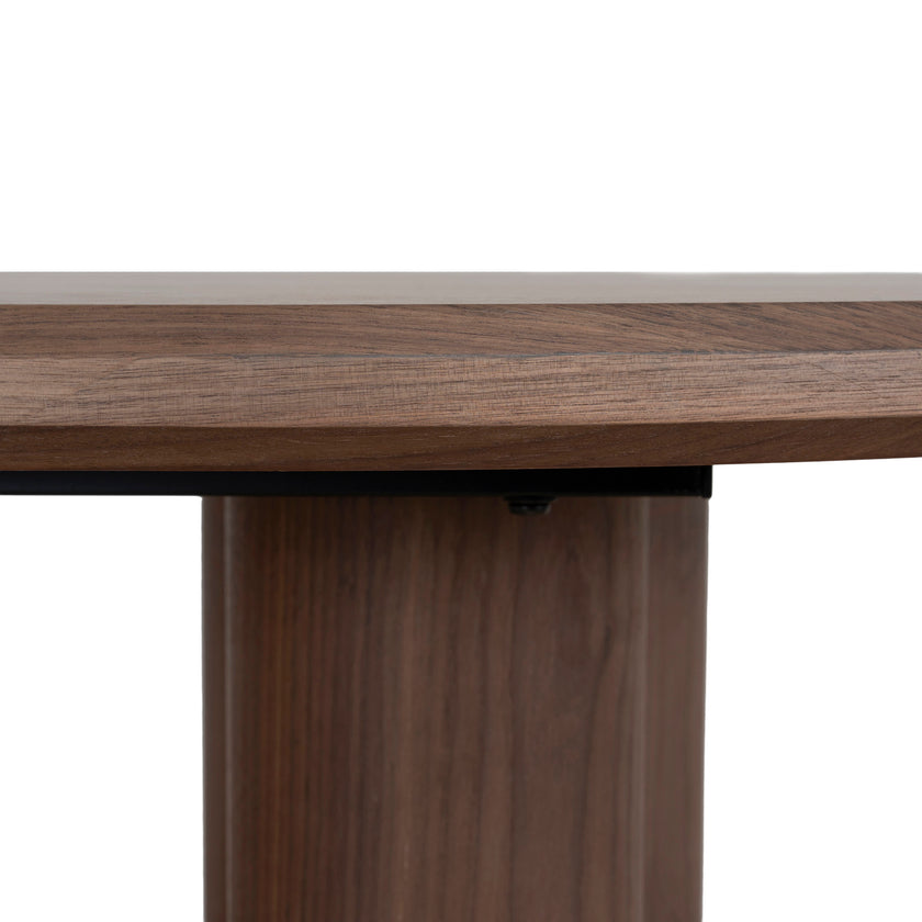 CDT12141-DW 1.8m Oval Dining Table - Walnut