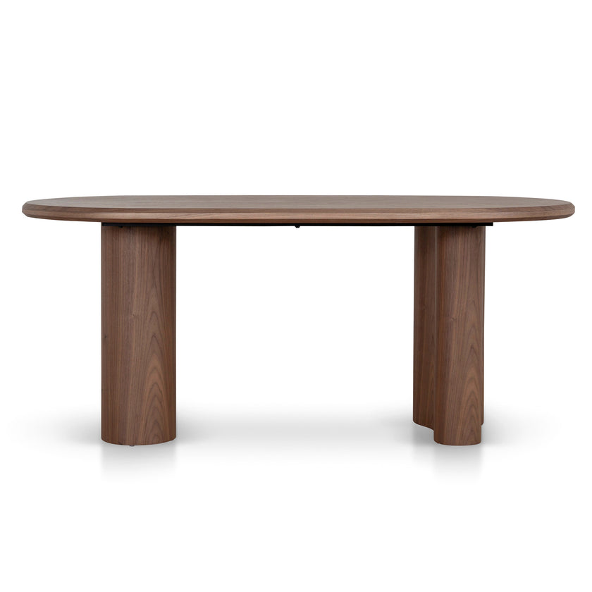 CDT12141-DW 1.8m Oval Dining Table - Walnut