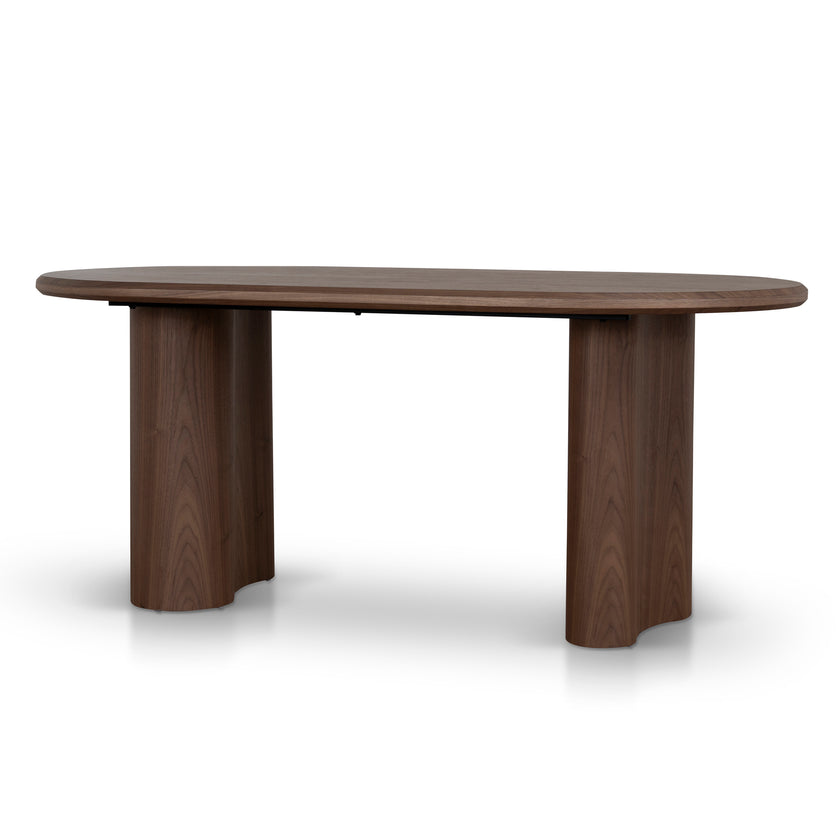 CDT12141-DW 1.8m Oval Dining Table - Walnut