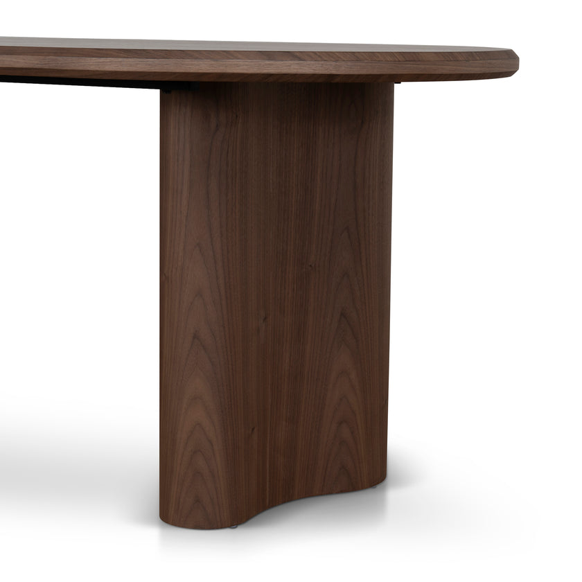 CDT12141-DW 1.8m Oval Dining Table - Walnut