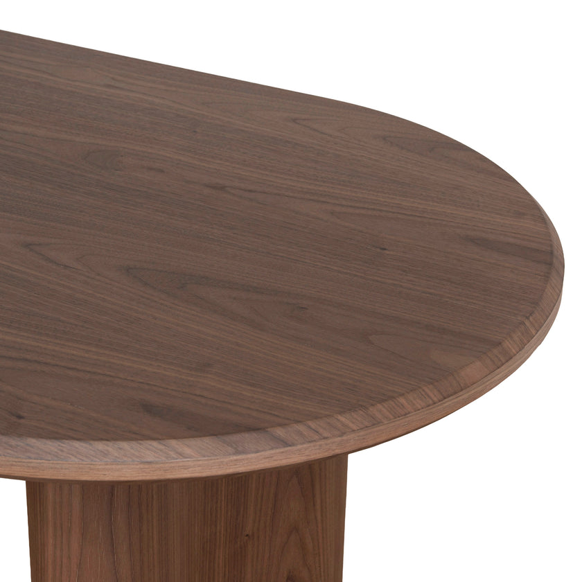 CDT12141-DW 1.8m Oval Dining Table - Walnut