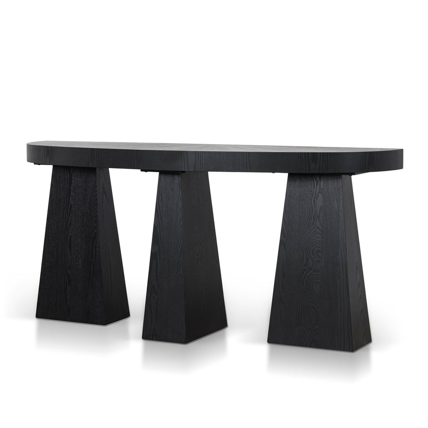 CDT12152-NI 1.7m Console Table - Full Black