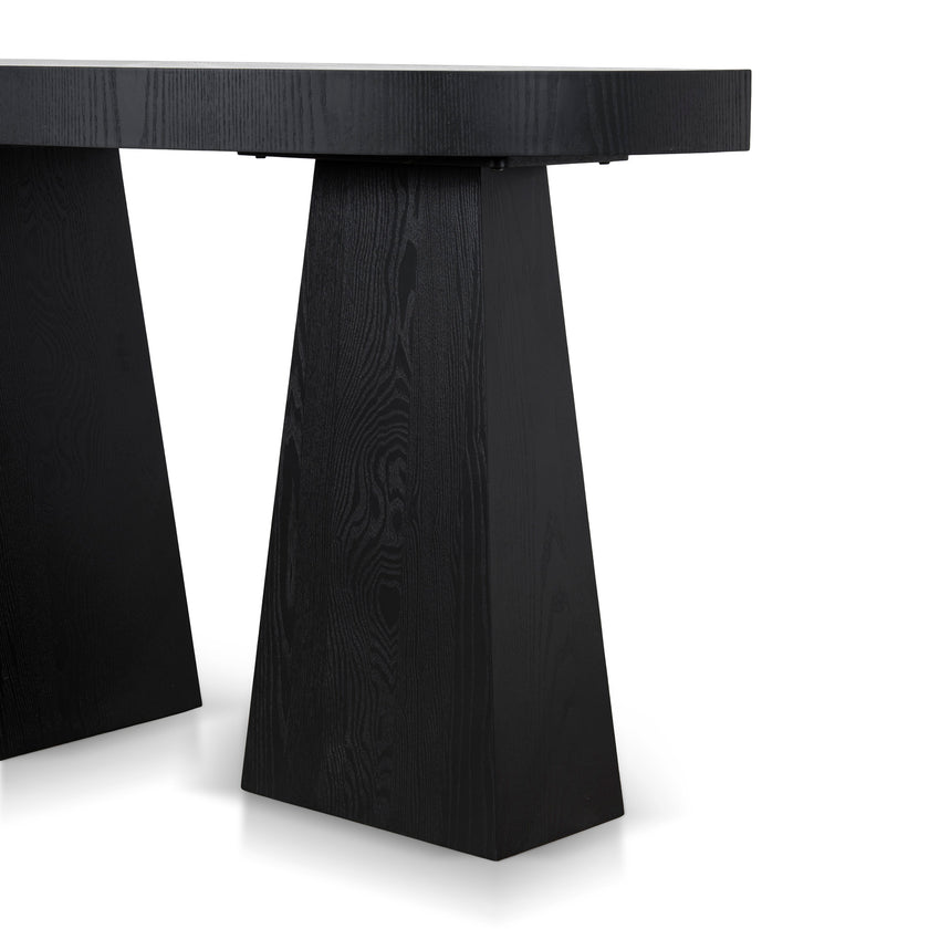 CDT12152-NI 1.7m Console Table - Full Black