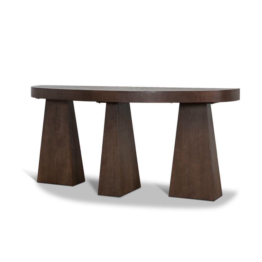 CDT12153-NI 1.7m Console Table - Full Walnut