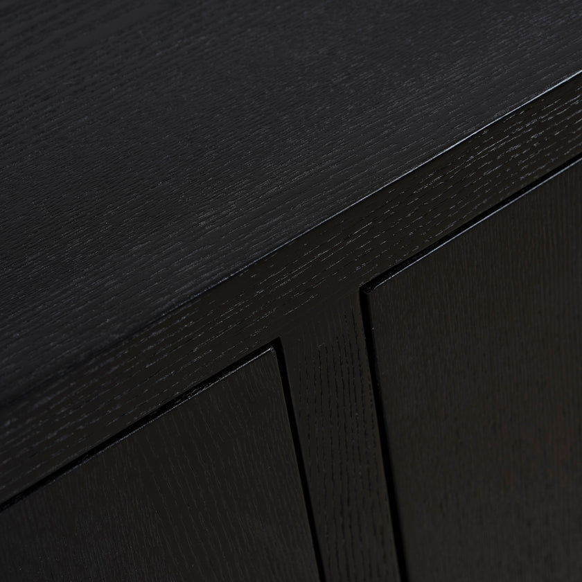 CDT12154-NI 2.2m Sideboard Unit - Full Black