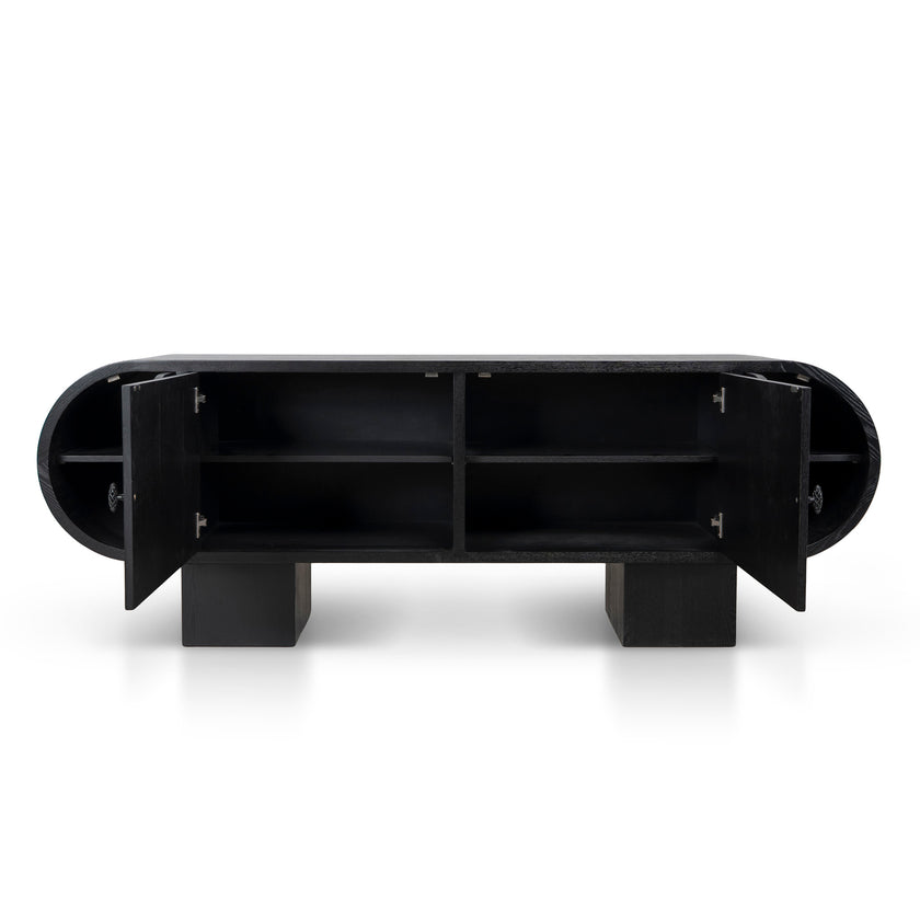 CDT12154-NI 2.2m Sideboard Unit - Full Black