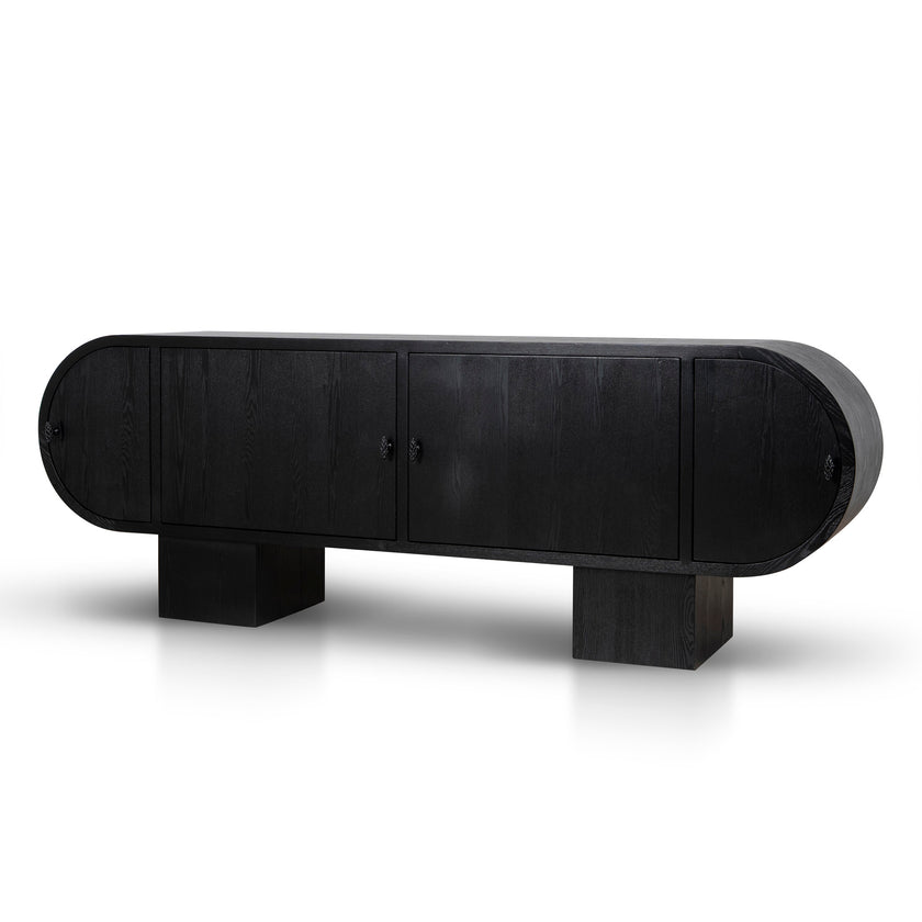 CDT12154-NI 2.2m Sideboard Unit - Full Black
