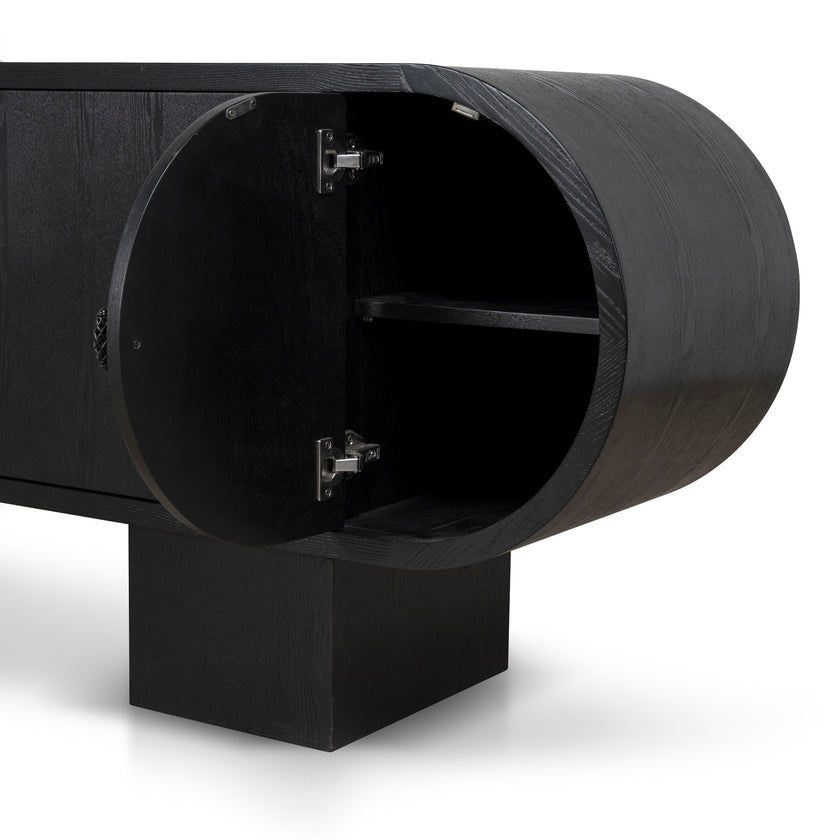 CDT12154-NI 2.2m Sideboard Unit - Full Black