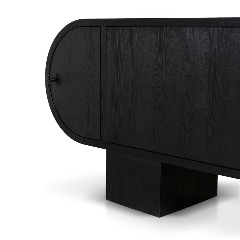 CDT12154-NI 2.2m Sideboard Unit - Full Black