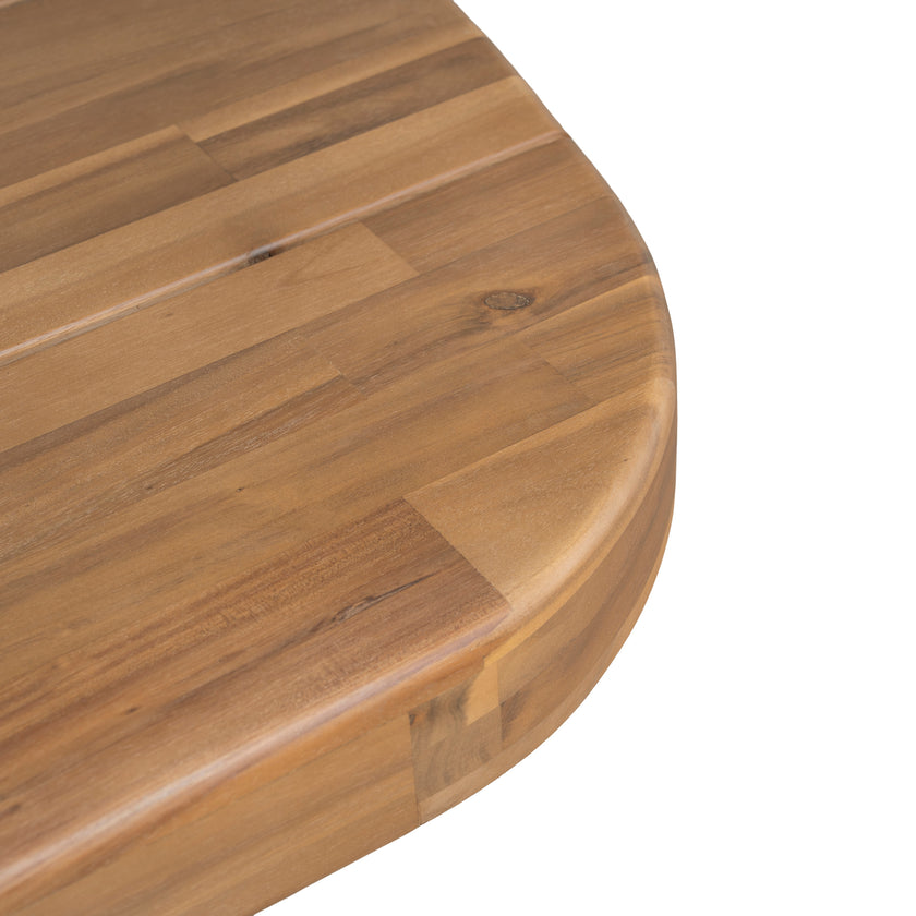 CDT12163-EM 2.5m Outdoor Dining Table - Natural