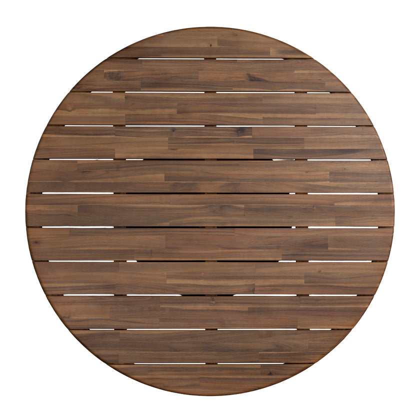 CDT12173-EM 1.4m Round Outdoor Dining Table - Natural