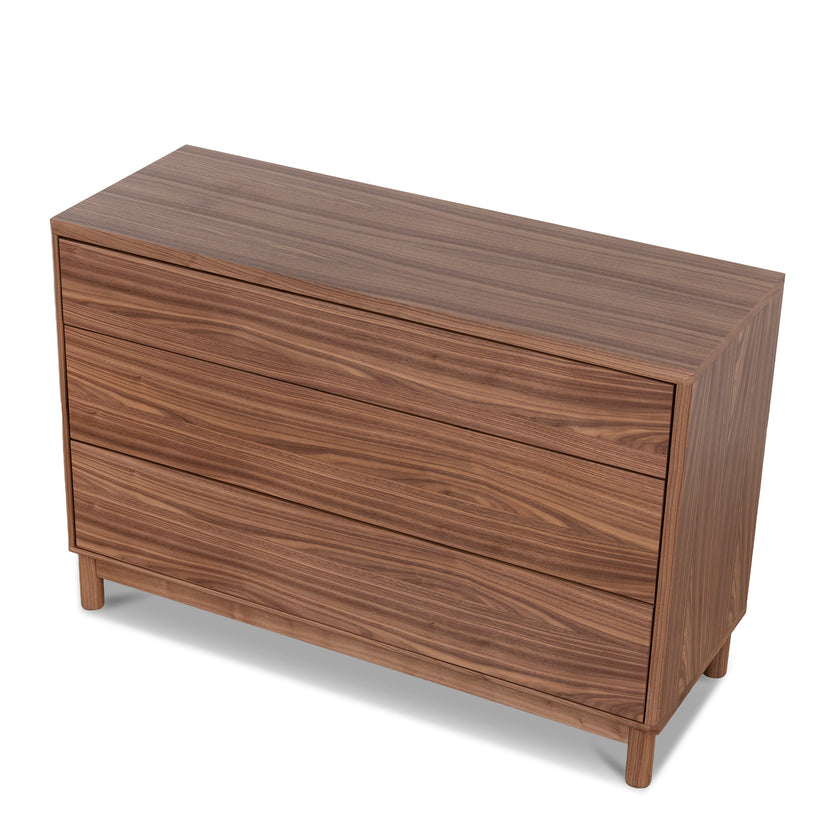CDT12278-CN 3 Drawers Dresser Unit - Walnut