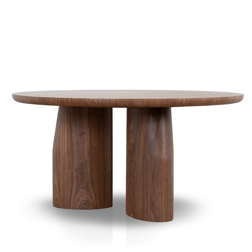 CDT12283-CN 1.5m Round Dining Table - Walnut