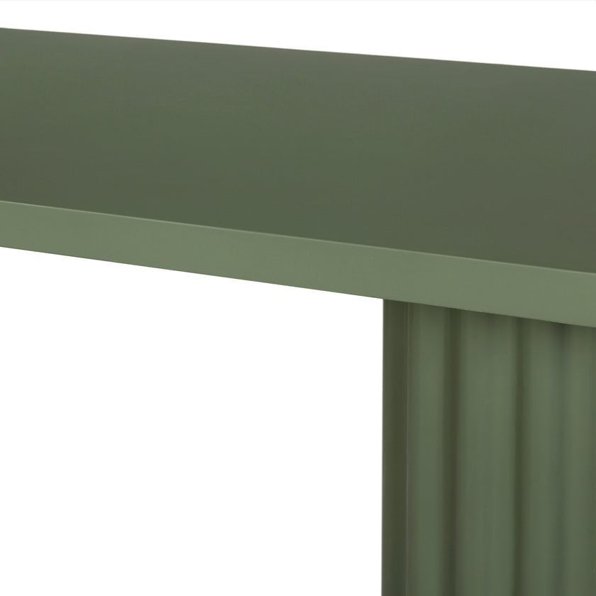 CDT12293-CO 2.4m Concrete Dining Table - Green