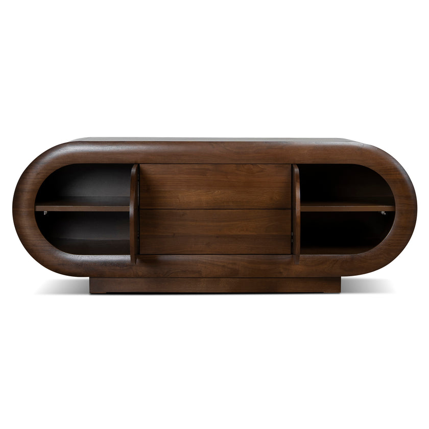 CDT12347-VA 2m Buffet Unit - Natural Walnut