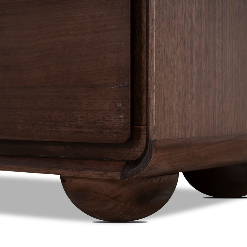 CDT12351-AW Tallboy Drawer Chest - Walnut