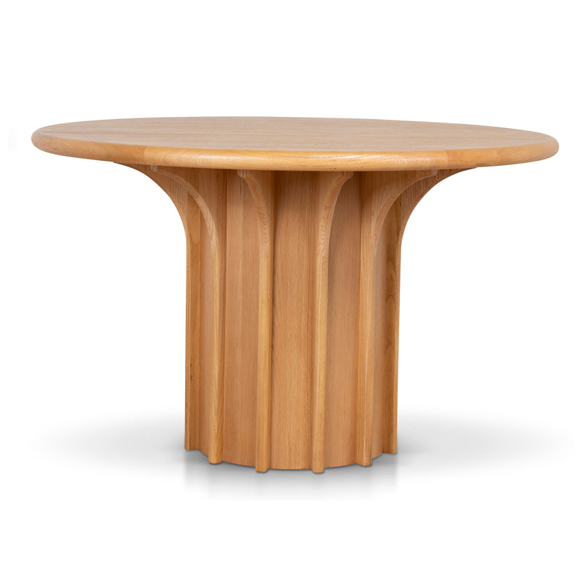 Ex Display - CDT12352-NI 1.2m Round Dining Table - Natural