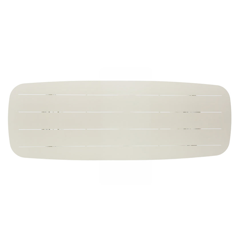 CDT12603-KT 3m Outdoor Dining Table - Cream White