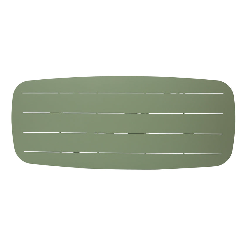 CDT12616-KT 2.4m Outdoor Dining Table - Sand Green