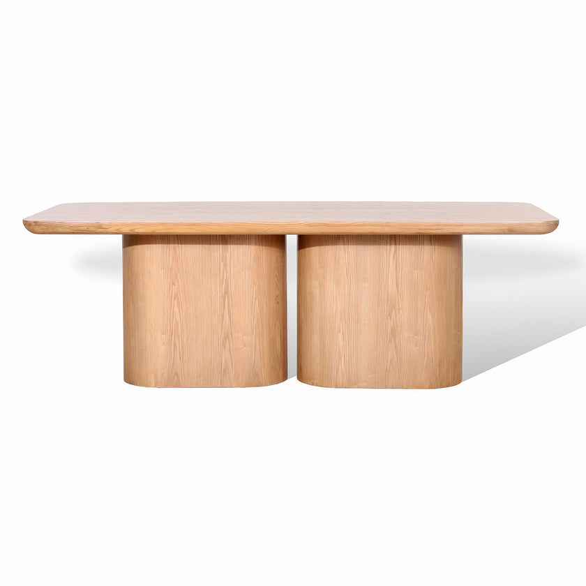 CDT12663-NI 2.2m Dining Table - Natural