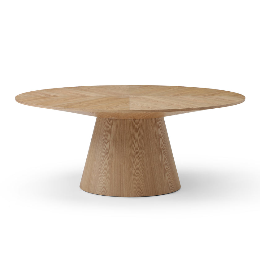 CDT12714-RX 1.83m Oval Dining Table - Ash Natural
