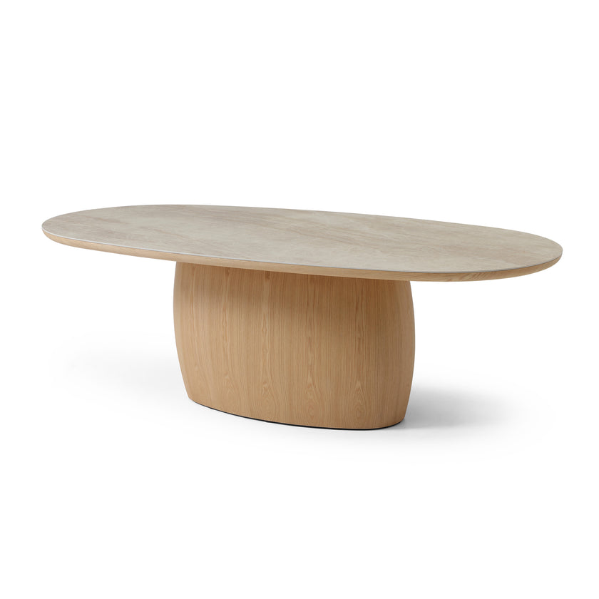 CDT12720-RX 2.69m Dining Table - Ash Natural