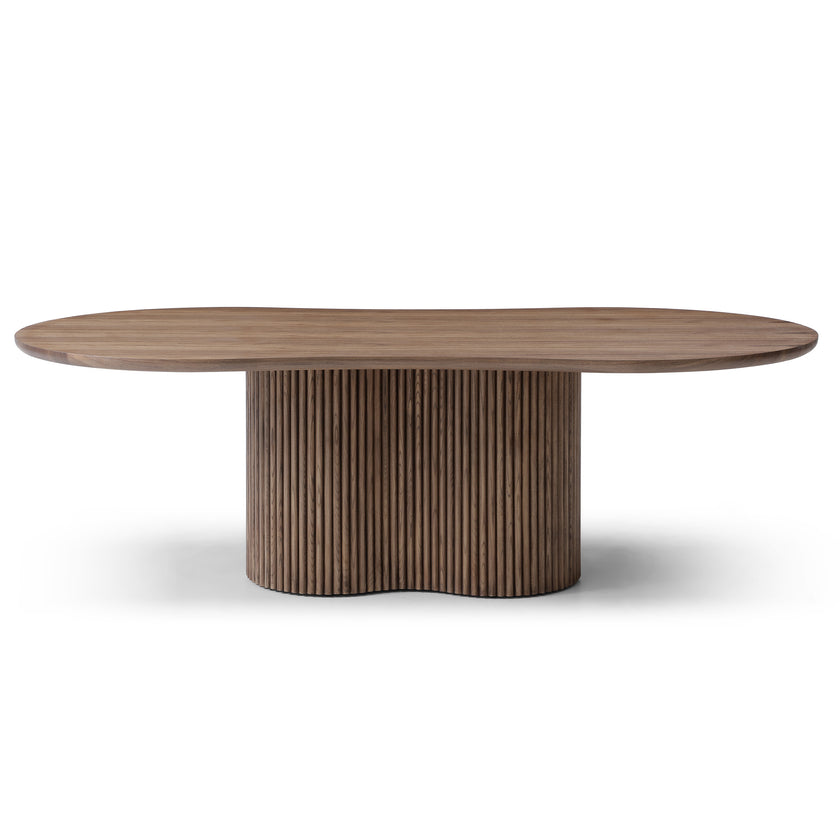 CDT12727-RX 2.39m Freeform Dining Table - Walnut