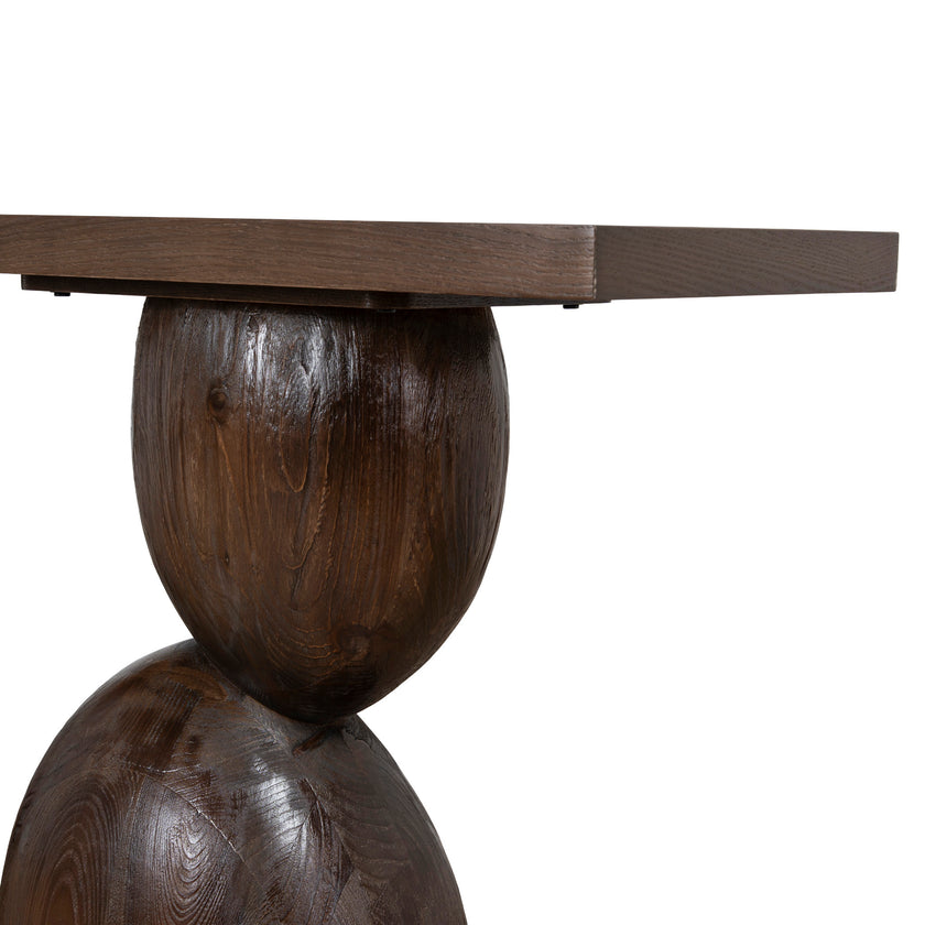 CDT12748-NI 1.6m Elm Console Table - Walnut