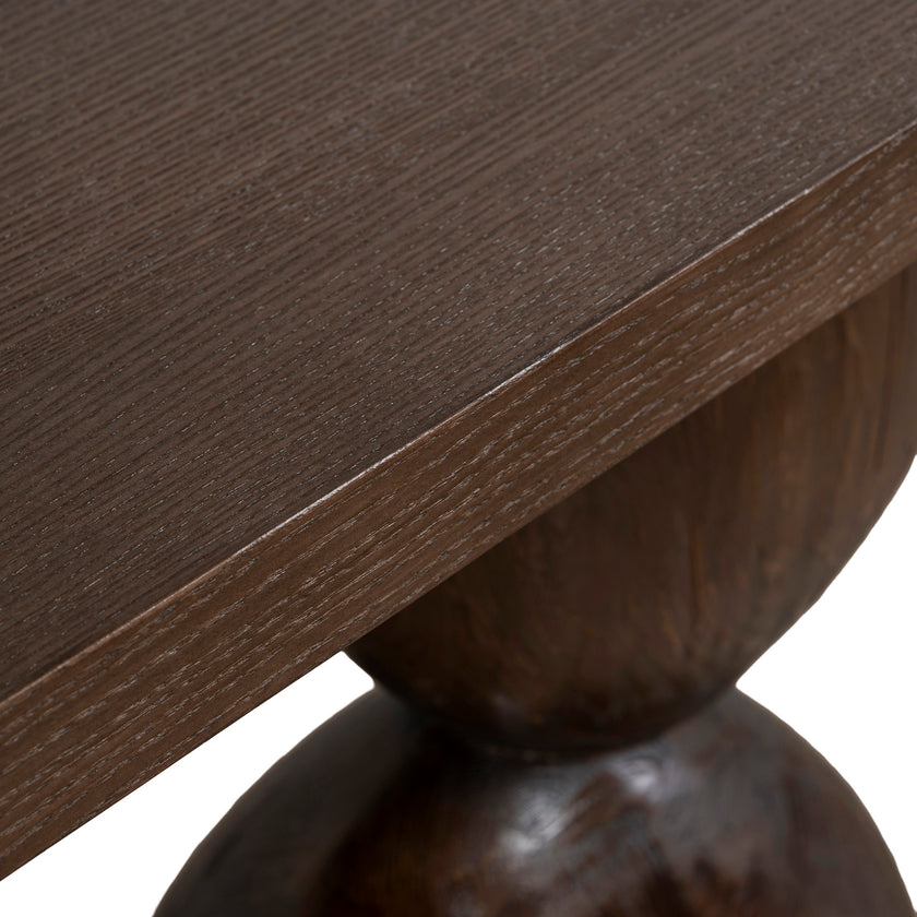 CDT12748-NI 1.6m Elm Console Table - Walnut