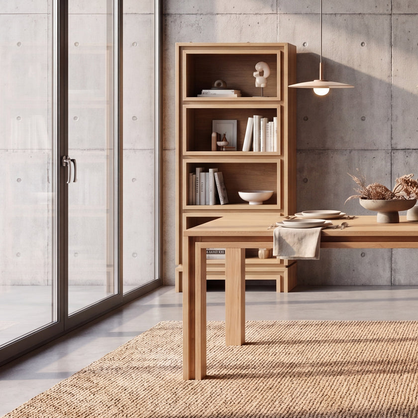 CDT14027-FX Bookcase - Natural