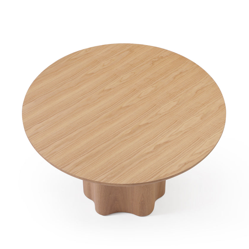 CDT14035-RX 1.2m Round Dining Table - Ash Natural
