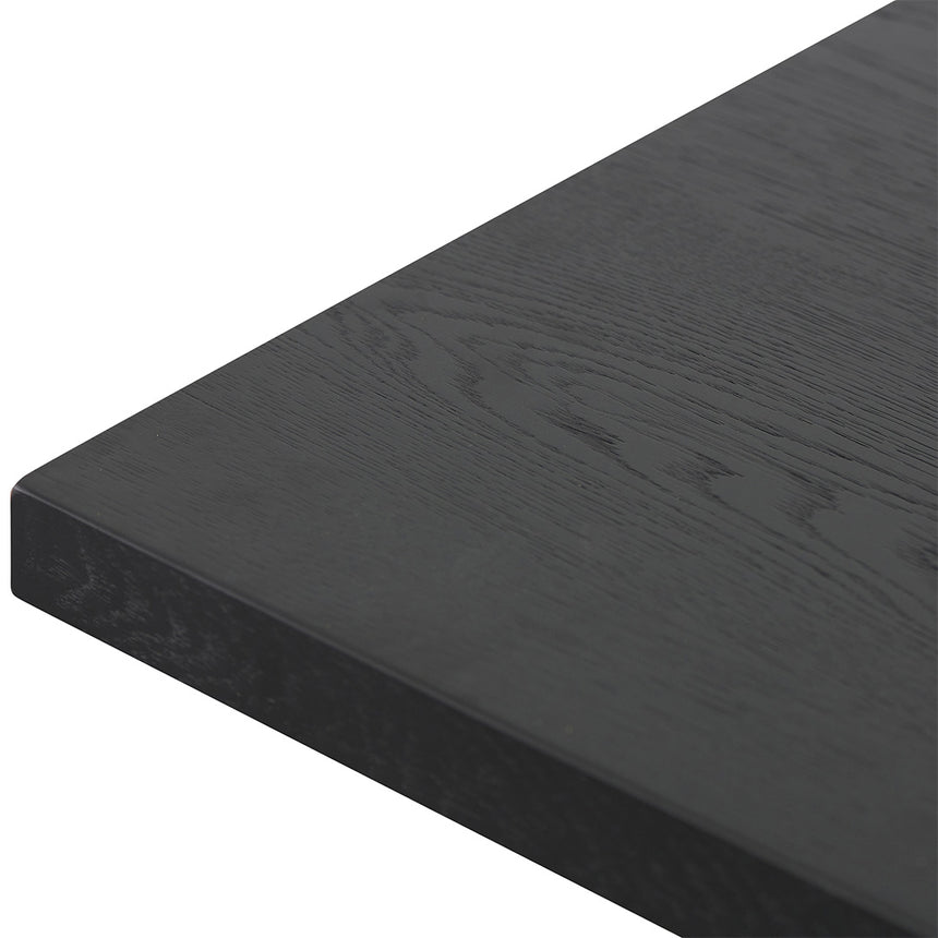 CDT8430-SI 2.2m Dining Table - Full Black