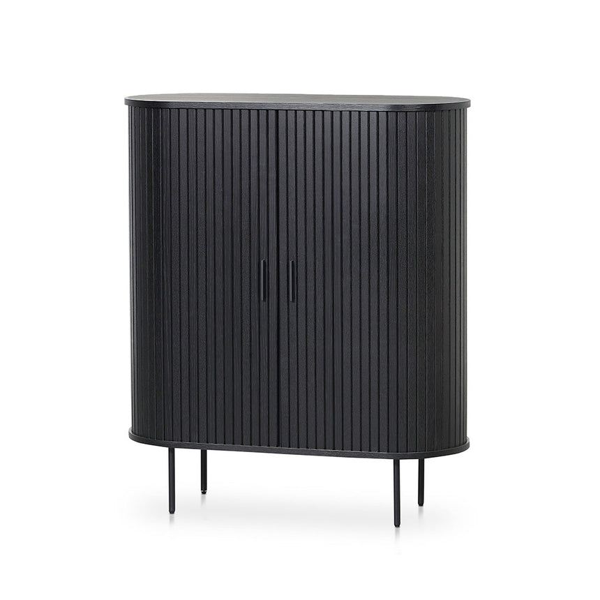 Ex Display - CDT8439-KD 1.18 (H) Wooden Storage Cabinet - Full Black
