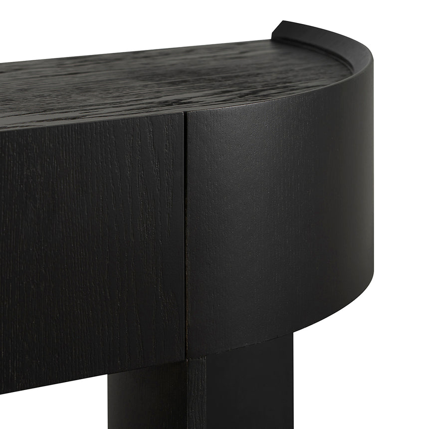 CDT8522-VA 1.5m Console Table - Textured Espresso Black