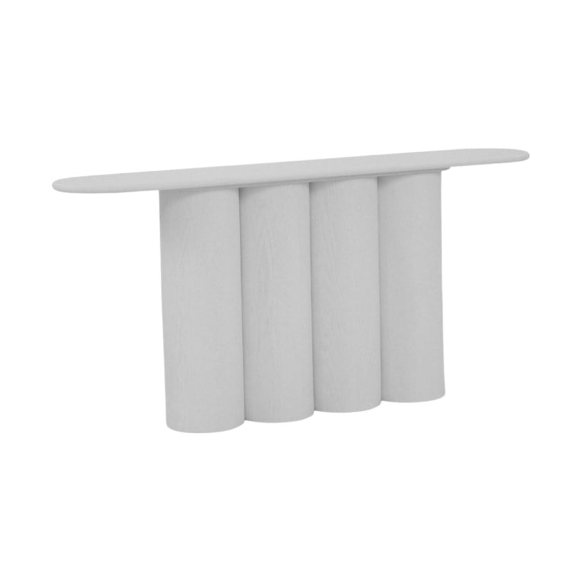 CDT8629-DW 1.7m Console Table - Full White