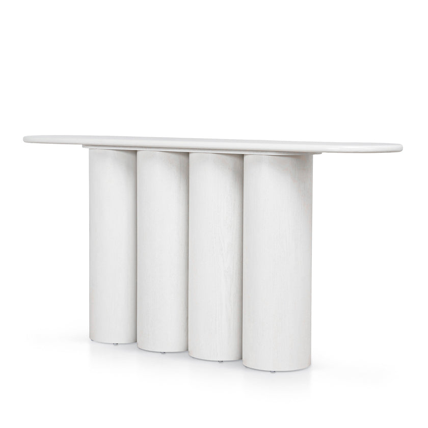 CDT8629-DW 1.7m Console Table - Full White