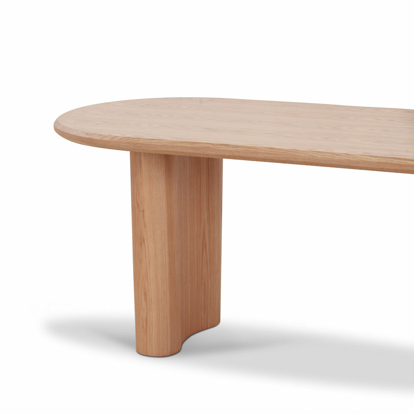 CDT8931-DW 1.8m Oval Dining Table - Natural