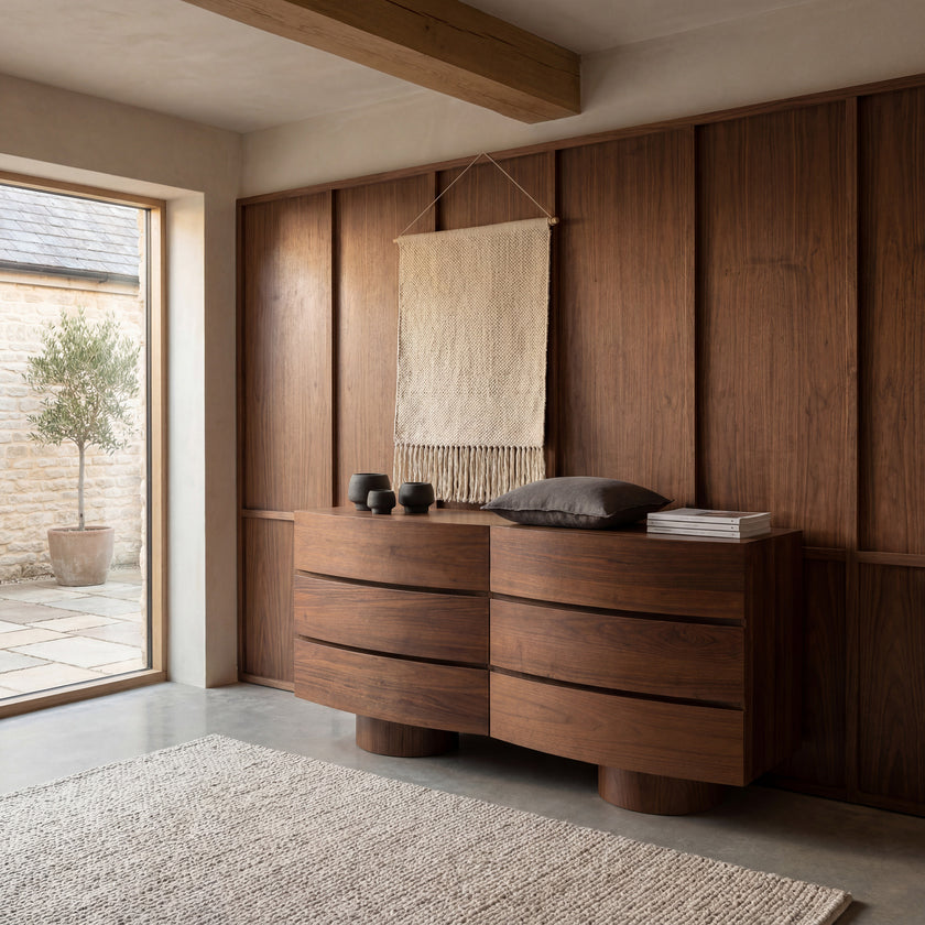 CDT10246-IG Chest of Drawer - Walnut