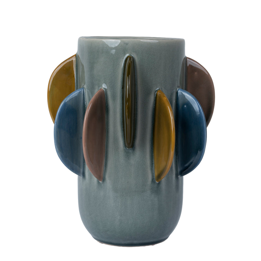 CAC12332-FC Colorful Fin Vase Style B