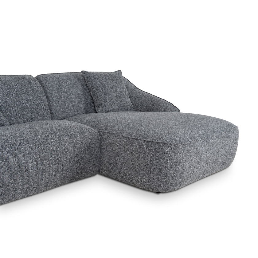 CLC10079-KJ Right Chaise Sofa - Coral Charcoal - Last one