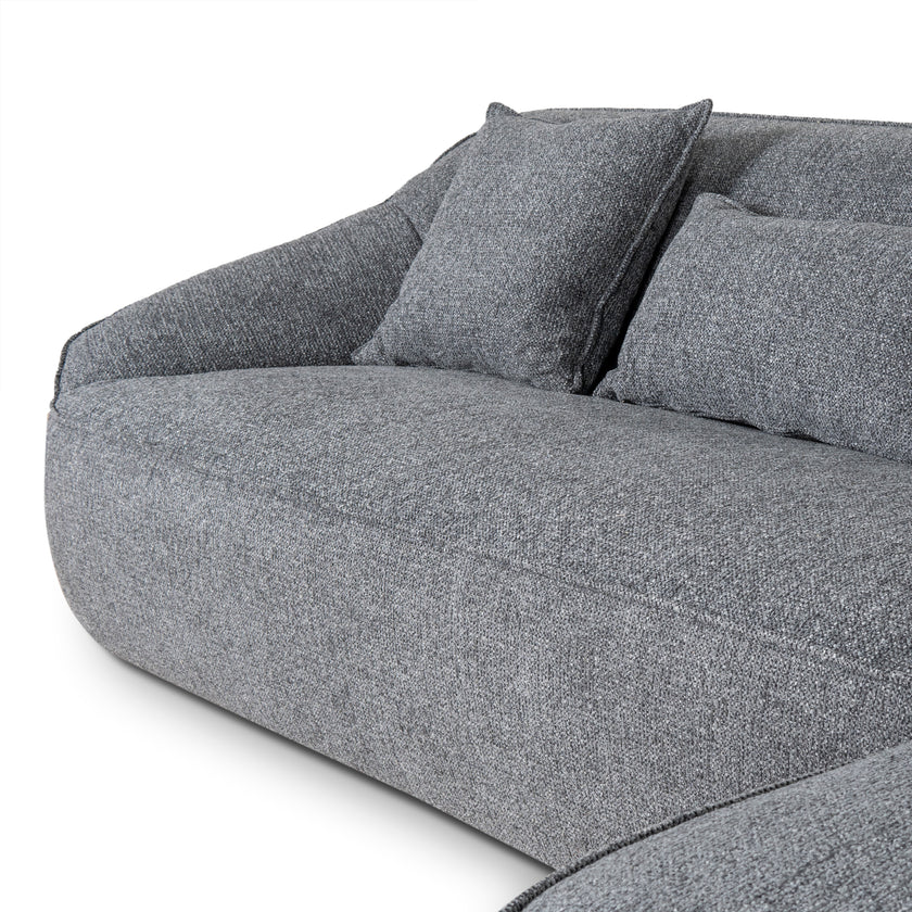 CLC10079-KJ Right Chaise Sofa - Coral Charcoal - Last one