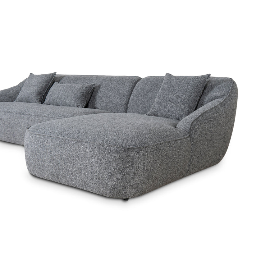 CLC10079-KJ Right Chaise Sofa - Coral Charcoal - Last one