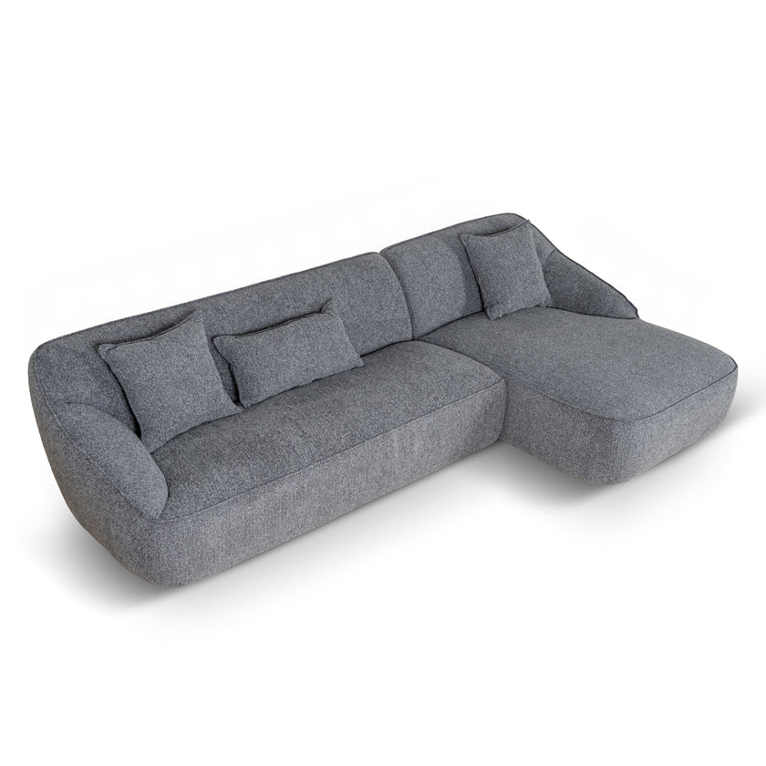 CLC10079-KJ Right Chaise Sofa - Coral Charcoal - Last one