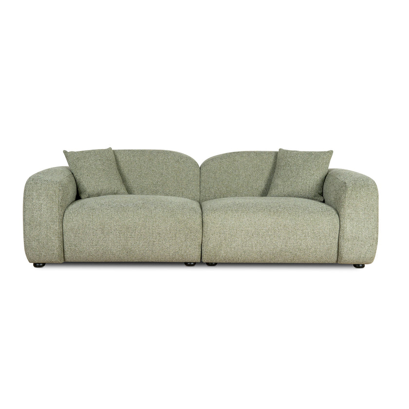 CLC10089-OLS 3 Seater Sofa - Coral Light Green