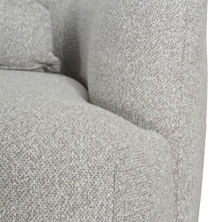 CLC10204-CA 3 Seater Left Chaise Sofa - Clay Grey