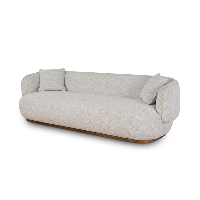 CLC10268-CA 3 Seater Sofa - Speckled Grey