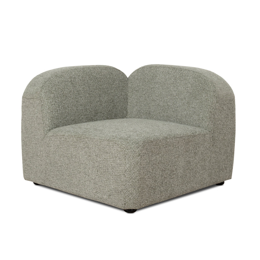 CLC10363-OLS Corner Option for 4 Seater Sofa - Coral Light Green